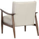 Azella Manchester Stone Leather Lounge Chair